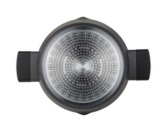 Кастрюля с крышкой MasterPro By Henrique sa Pessoa, 3.9 л (BGMP-3458-PT), Тип: кастрюля, Объем: 3,9 л, Цвет: черный, изображение 3