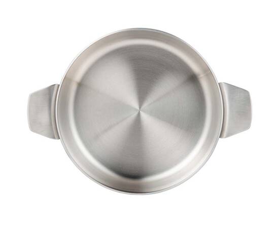 Каструля з кришкою MasterPro Sigma, 4.9 л (BGMP-1666-MM), Тип: каструля, Об'єм: 4,9 л, Колір: срібний, зображення 2