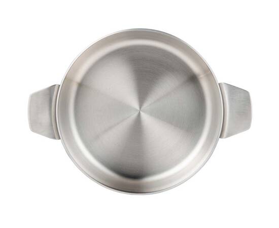 Каструля з кришкою MasterPro Sigma, 9.2 л (BGMP-1667-MM), Тип: каструля, Об'єм: 9,2 л, Колір: срібний, зображення 2