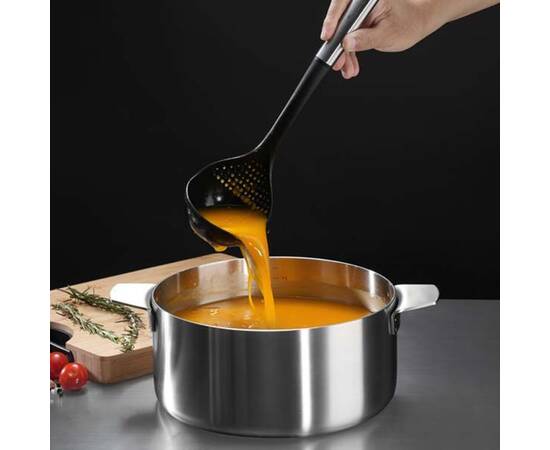 Каструля з кришкою MasterPro Sigma, 9.2 л (BGMP-1667-MM), Тип: каструля, Об'єм: 9,2 л, Колір: срібний, зображення 5