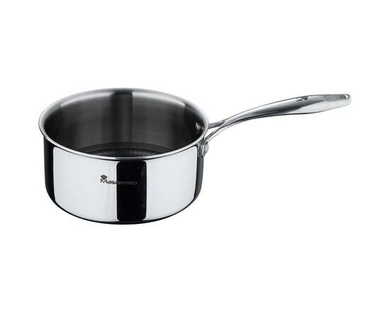 Ковш с крышкой MasterPro Hi-tech 3, 18 см (BGMP-1622), Тип: ковш, Объем: 1,8 л, Цвет: серебряный, изображение 2