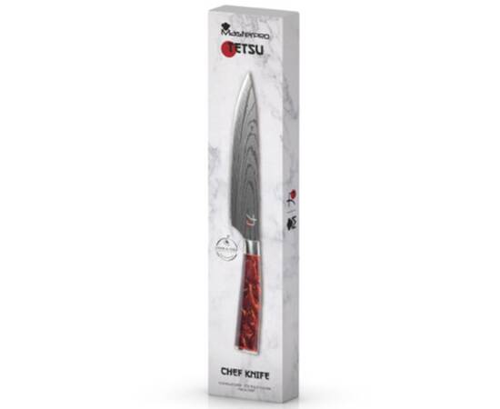 Ніж кухонний MasterPro Tetsu коричневий 20 см (BGMP-4126-BR), зображення 3