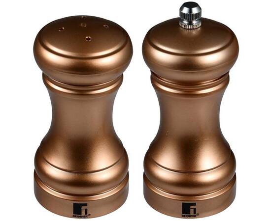 Набір млинів для солі та перцю Bergner Copper 2 шт (BG-48521-CP), зображення 2