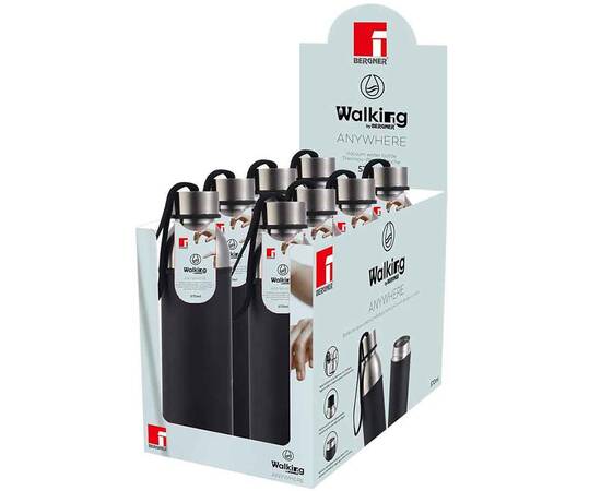 Термос-пляшка Bergner Go lovers, 570 мл (BG-37760-BK), зображення 5