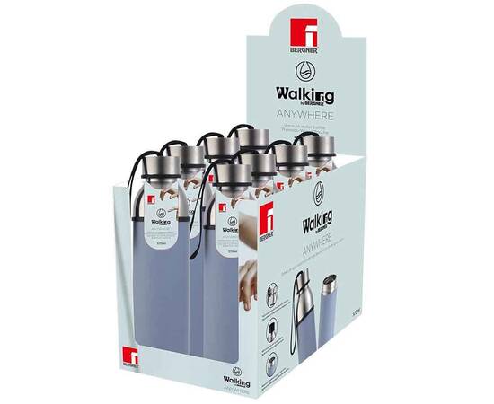 Термос-бутылка Bergner Walking anywhere, 570 мл (BG-37760-BL), изображение 5
