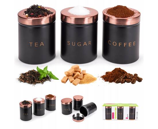 Комплект ємностей кухонных 3 шт. Kamille (1128), изображение 2