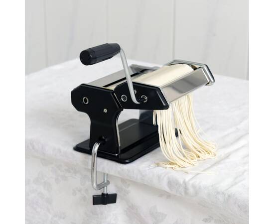 Локшинорізка 150 mm настільна механічна з нержавіючої сталі Kamille (6514), зображення 2