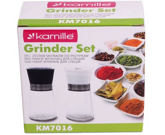 Набір перцемолок 2шт. Kamille (7016), зображення 5