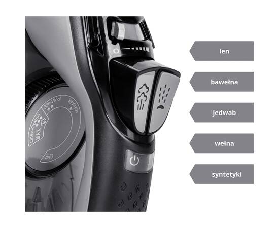 Утюг 2800Вт (черный) Kamille (6711), изображение 6