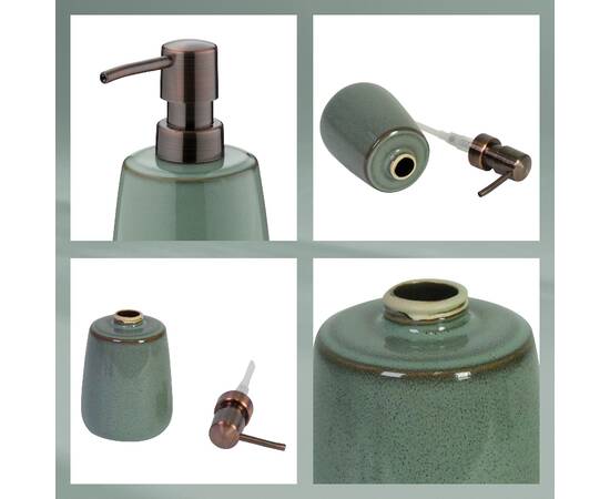 Дозатор для рідкого мила KELA Liana сосново-зелений 300 мл (23626), зображення 3