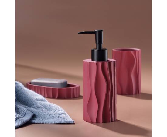 Дозатор для рідкого мила KELA Merida чорний 200 мл (23766), зображення 4