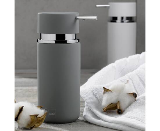 Дозатор для рідкого мила KELA Per чорний 300 мл (20421), зображення 4