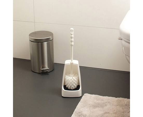 Йоршик для унітазу KELA Levin білий 38х12х12 см (26010), зображення 2