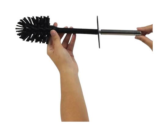 Йоршик для унітазу KELA Muna антрацит 37х9.5 см (22833), зображення 3