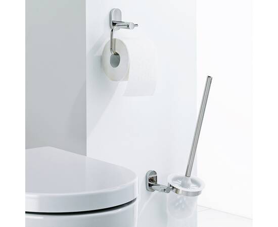 Ёршик для унитаза настенный KELA Lucido серебристый 43х15 см (22696), изображение 2