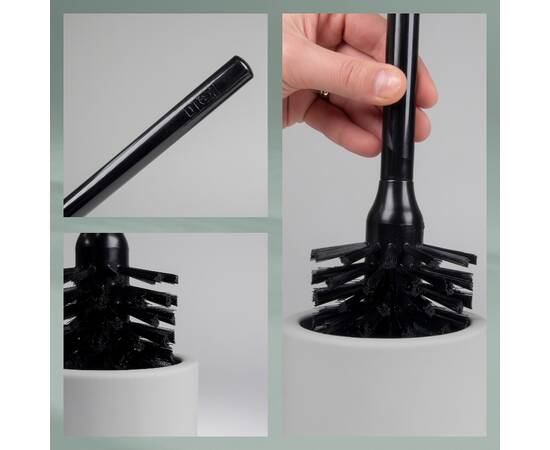 Йоршик для унітазу KELA Sana світло-сірий 45х10 см (23956), зображення 3