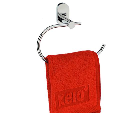 Кільце для рушників KELA Lucido сріблясте 18.5х7.5х14.5 см (22676), зображення 2