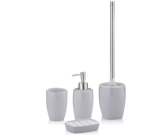 Мыльница KELA Landora ледяно-серая 12.5х8.5х2.5 см (20405), изображение 2