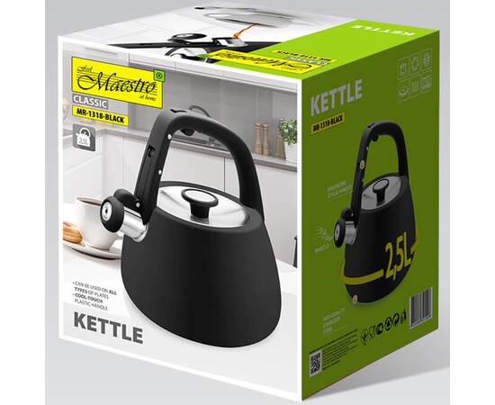 Чайник Maestro 2,5 л. (MR1318-BLACK), изображение 4