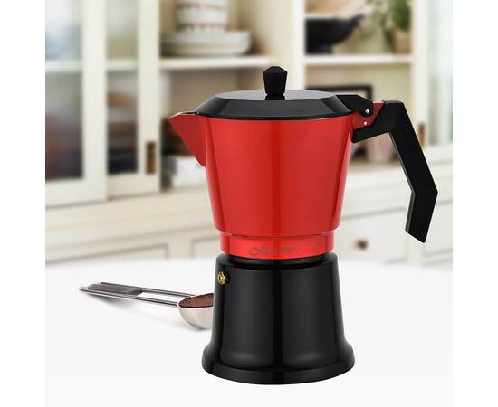 Кавоварка Espresso Moka алюмінієва 300 мл Maestro (MR1657-6), зображення 2