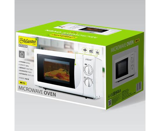 Мікрохвильова піч 20л Maestro (MR731), зображення 4