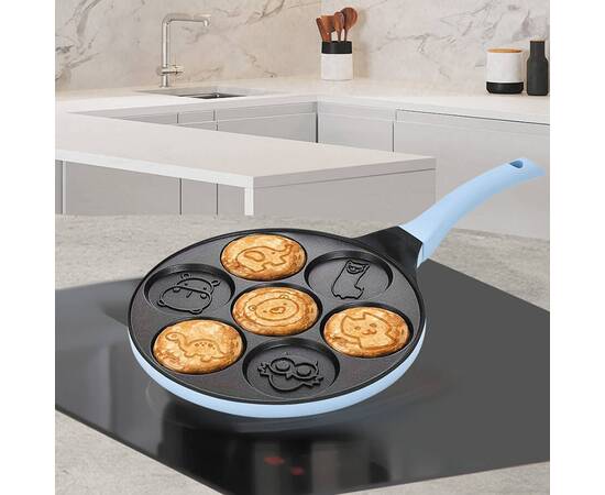 Сковорода млинна 26 см Maestro Cute індукційне дно (MR1222-C), зображення 2