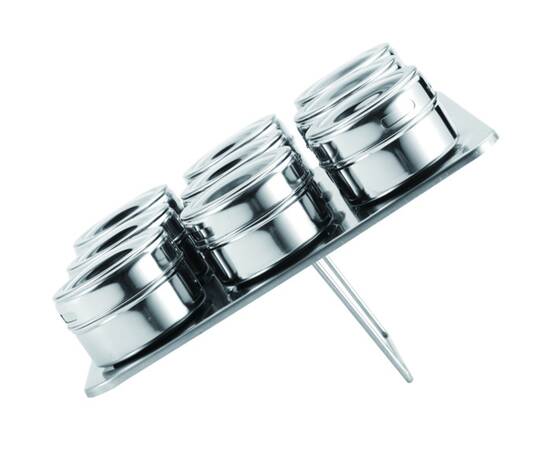 Набір ємностей для спецій MasterPro Foodies collectIon 10 предметів (BGMP-6101-6), зображення 2