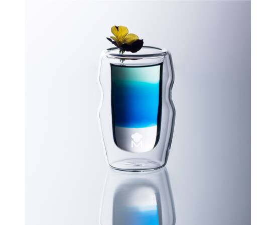 Набор рюмок с двойными стенками MasterPro Mixology 50 мл, 4 шт (BGMP-20201), изображение 3
