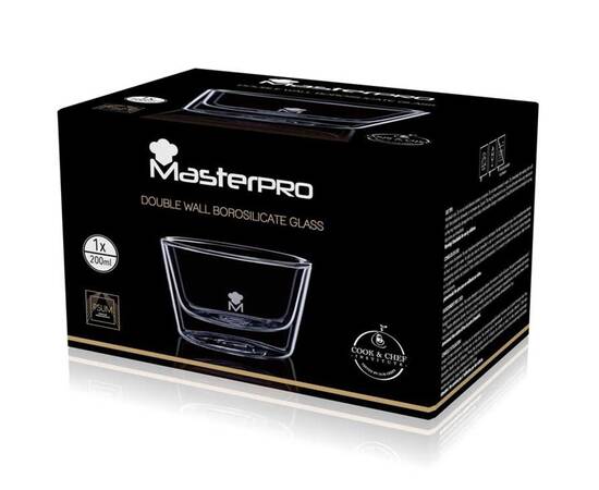 Піала з подвійними стінками MasterPro Mixology 200 мл (BGMP-20101), зображення 2