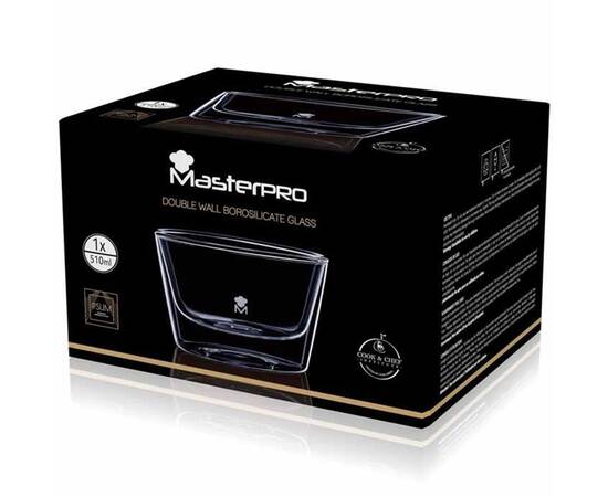 Пиала с двойными стенками MasterPro Mixology 510 мл (BGMP-20103), изображение 2