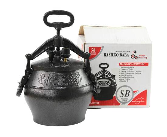 Казан афганський чорний 80л Rashko Baba (SSB-80), Об’єм казана: 80 л, Наявність кришки: з алюмінієвою кришкою, зображення 7