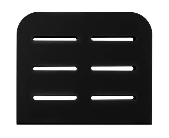 Серветниця Midori 15х4х12.5 см метал чорна Ardesto (AR0910B), зображення 2