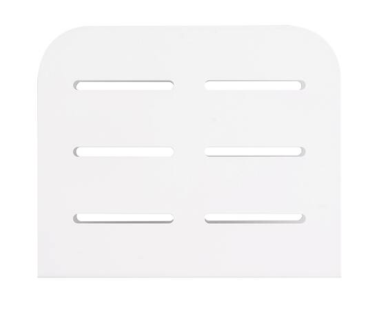 Серветниця Midori 15х4х12.5 см метал біла Ardesto (AR0910W), зображення 2