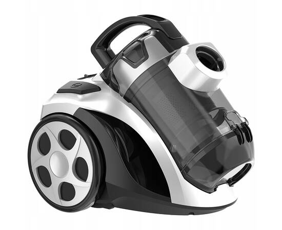 Пилосос циклонний 800Вт чорно-сірий Kamille (6904), зображення 2