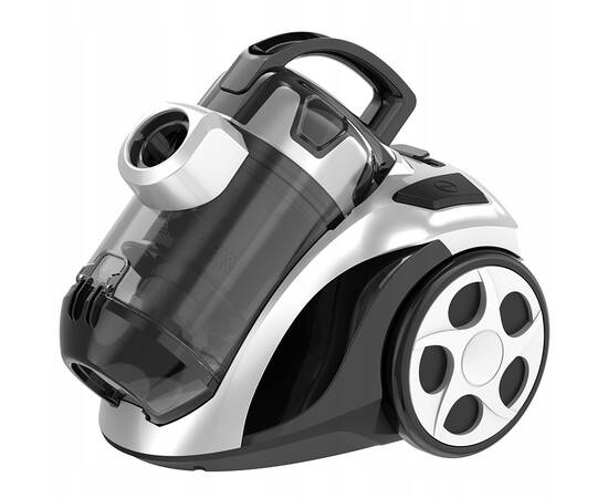 Пилосос циклонний 800Вт чорно-сірий Kamille (6904), зображення 3