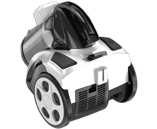 Пилосос циклонний 800Вт чорно-сірий Kamille (6904), зображення 4