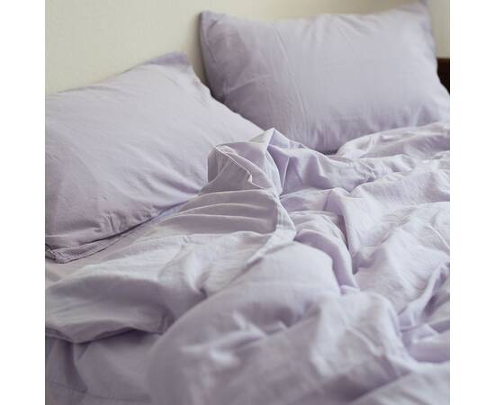 Постельное белье La Modno 160х220 STONEWASHED ELEGANT LAVENDER (200355), Размер: полуторный 160х220, Основной цвет: сиреневый, изображение 2