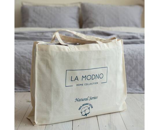 Покрывало La Modno 220х240 с наволочками HARMONY PEARL GRAY (200360), Цвет: серый, Размер: 220x240, изображение 5