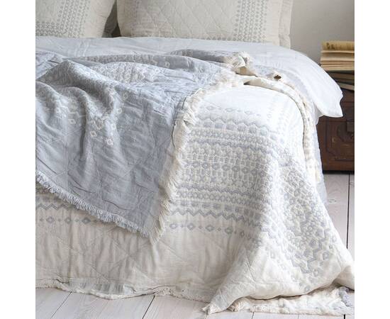 Покрывало La Modno 230х250 с наволочками VINTAGE GRAY (200373), Цвет: серый, Размер: 230x250, изображение 3