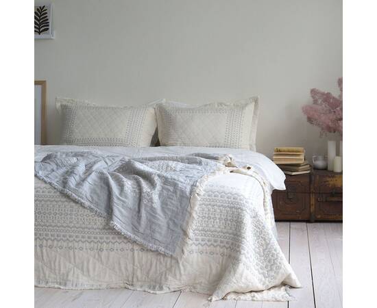 Покрывало La Modno 230х250 с наволочками VINTAGE GRAY (200373), Цвет: серый, Размер: 230x250, изображение 2