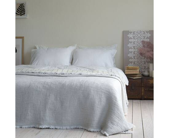 Покривало La Modno муслінове 230x250 MAGIC GRAY (200371), Основний колір: сірий, Розмір: 230x250, зображення 2