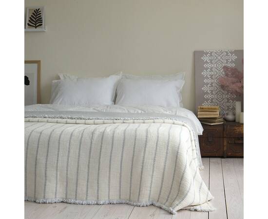 Покривало La Modno муслінове 230x250 MAGIC GRAY (200371), Основний колір: сірий, Розмір: 230x250, зображення 3