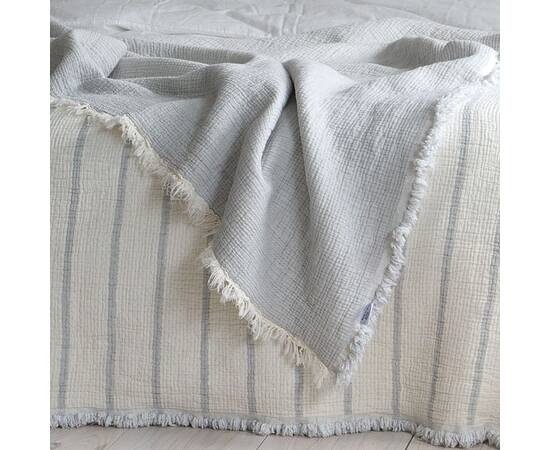 Покривало La Modno муслінове 230x250 MAGIC GRAY (200371), Основний колір: сірий, Розмір: 230x250, зображення 5