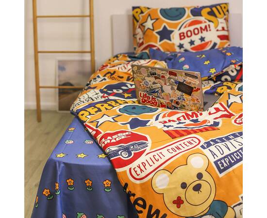 Комплект подростковый 24271 ранфорс 143х210 (50х70) Вилюта, изображение 2