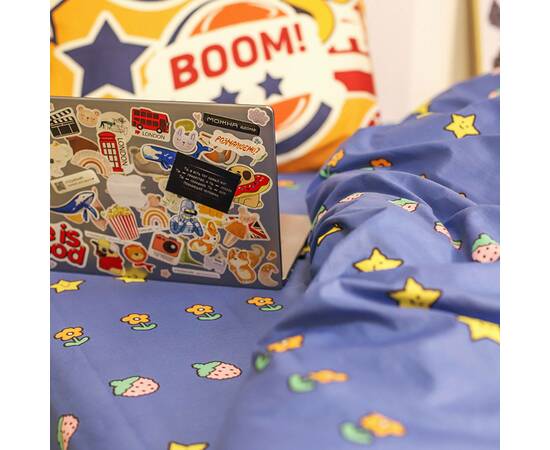 Комплект подростковый 24271 ранфорс 143х210 (50х70) Вилюта, изображение 3