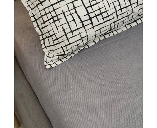 Постельное белье 144 сатин люкс 200х220 Вилюта, Размер: двуспальный евро 200х220, Основной цвет: серый, изображение 3