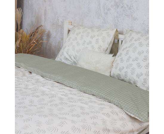 Постельное белье 22205 ранфорс 200х220 с простынью на резинке 160х200 Вилюта, изображение 2