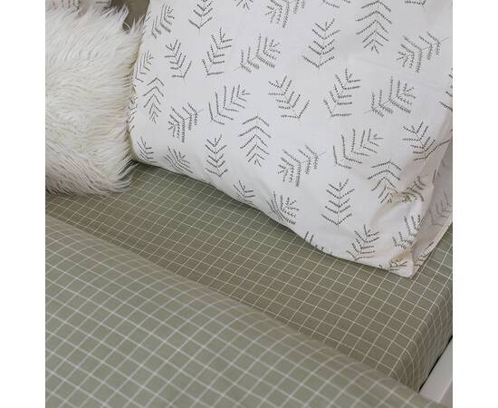 Постельное белье 22205 ранфорс 200х220 с простынью на резинке 160х200 Вилюта, изображение 3