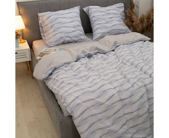 Постельное белье 24268 ранфорс 143х210 Вилюта, Размер: полуторный 145х210, Основной цвет: голубой, изображение 2