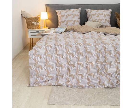 Постельное белье 24270 ранфорс 143х210 Вилюта, Размер: полуторный 145х210, Основной цвет: бежевый, изображение 2